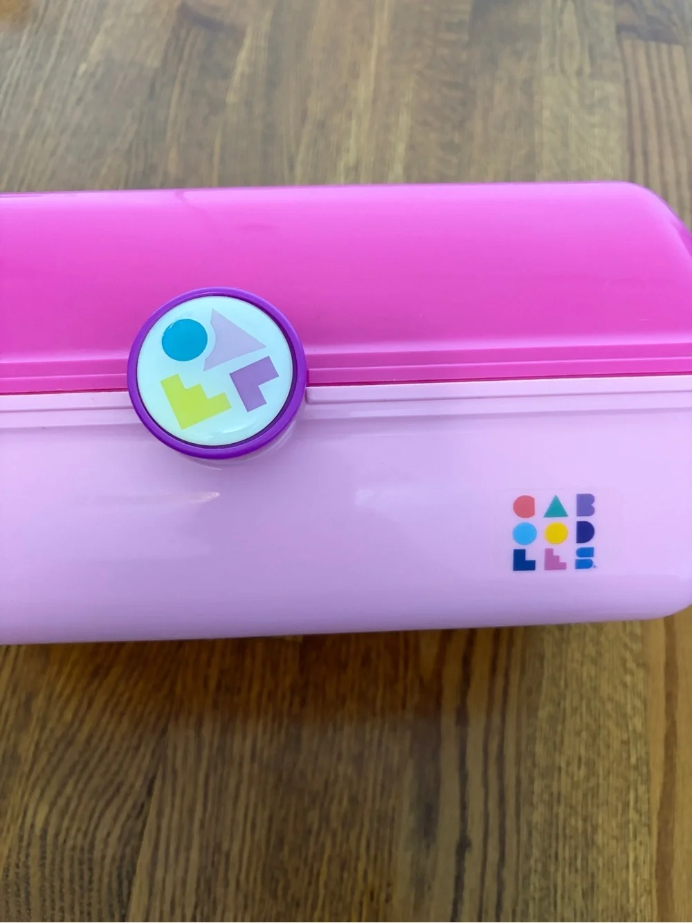 Caboodle Pink & Light Pink Makeup Organizer Case